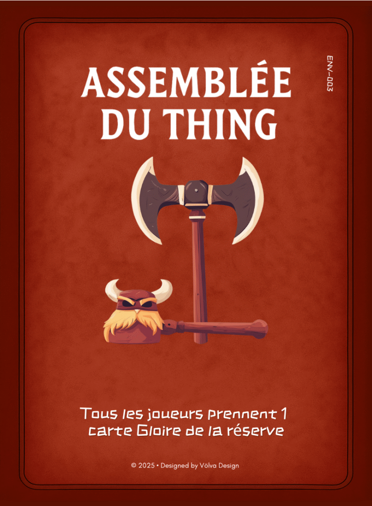 Illustration de l’Assemblée du Thing, réunion des chefs vikings dans le jeu Valhalla’s Call