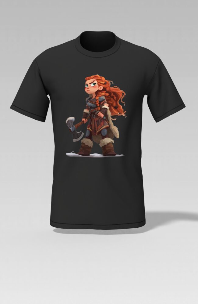 T-shirt Viking Homme – Archère Model 2 | Valhalla’s Call