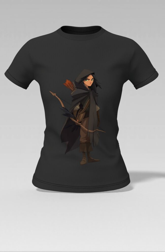 T-shirt Viking Femme – Raven | Valhalla’s Call
