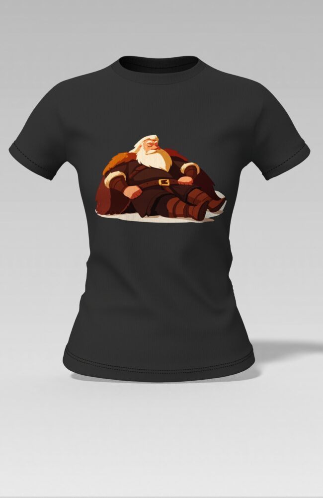 T-shirt Dormeur Femme – Guerrière viking du jeu Valhalla’s Call